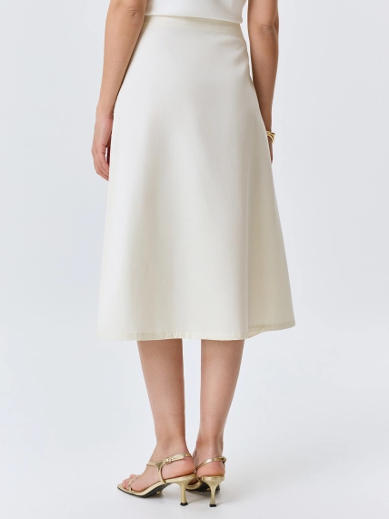 Асимметричная юбка на запах