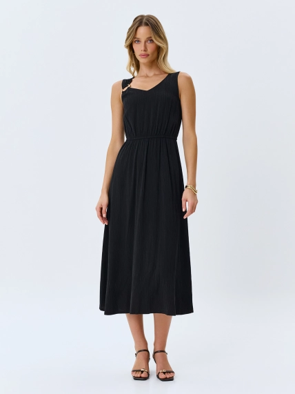 Платье из фактурного тенселя