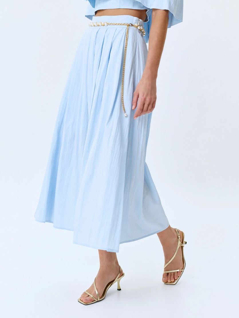 Юбка клеш из района