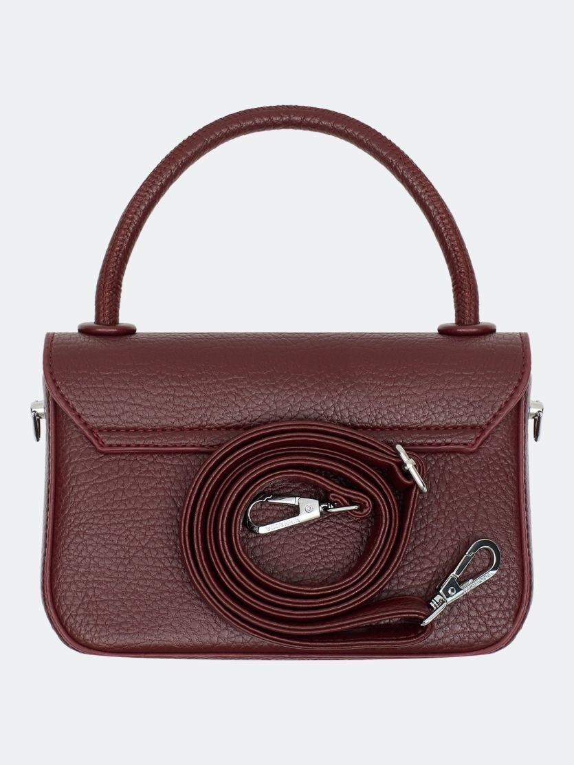 Комплект: сумка кросс-боди и косметичка-брелок