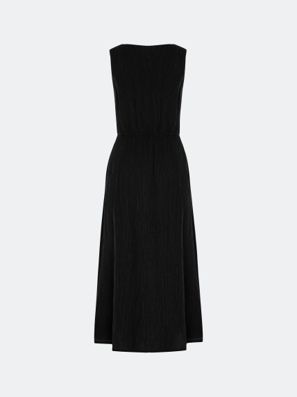 Платье из фактурного тенселя