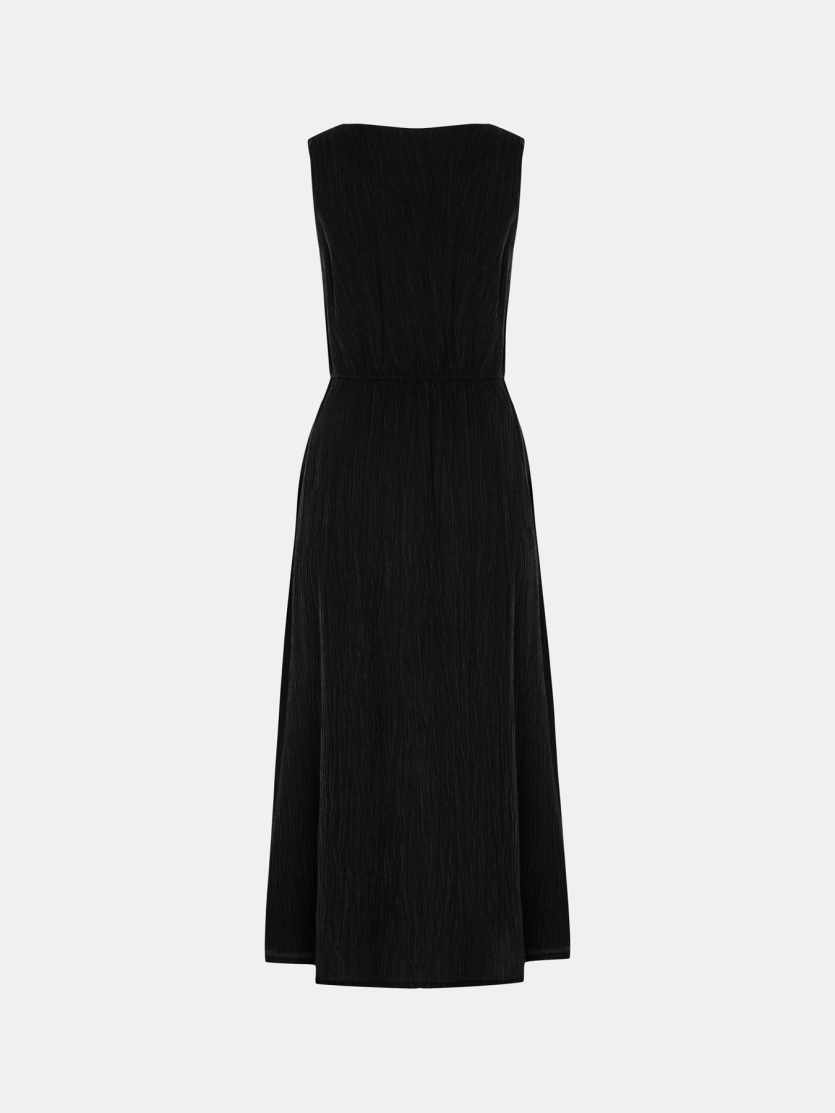 Платье из фактурного тенселя