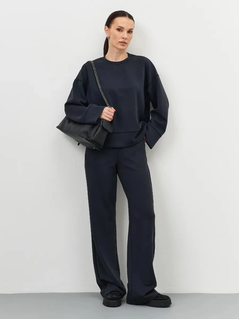 Трикотажный свитшот из модала