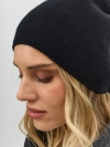 Шапка в рубчик из вискозы