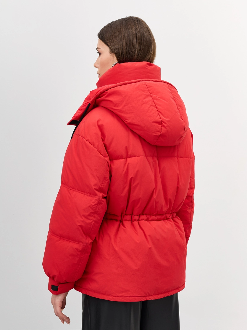 Яркая парка Oversize