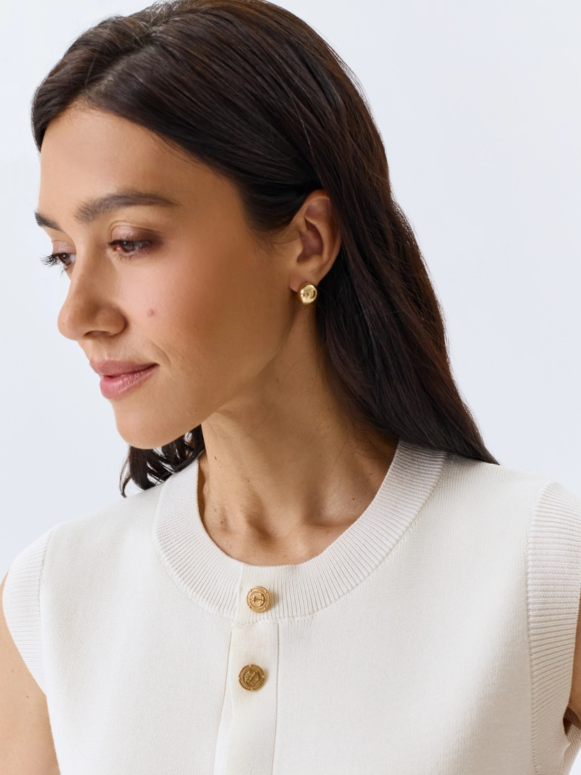 Жилет из вискозы и лиоцелла