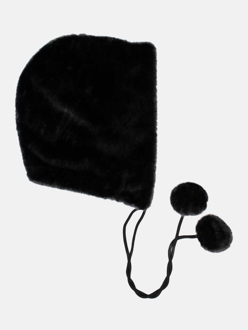 Капор из искусственного меха