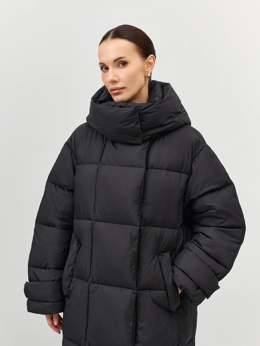 Теплое пальто Oversize 