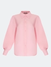Блузка из вискозы цвета "Baby pink"