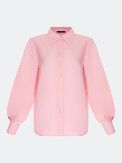 Блузка из вискозы цвета "Baby pink"