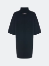 Oversize платье из трикотажа "букле"