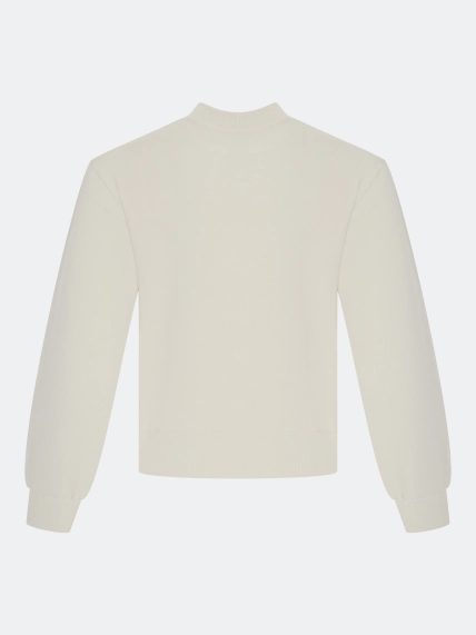 Вязаный бомбер 