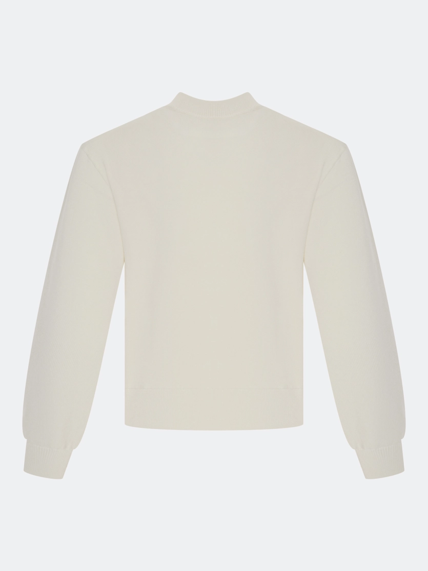 Вязаный бомбер 