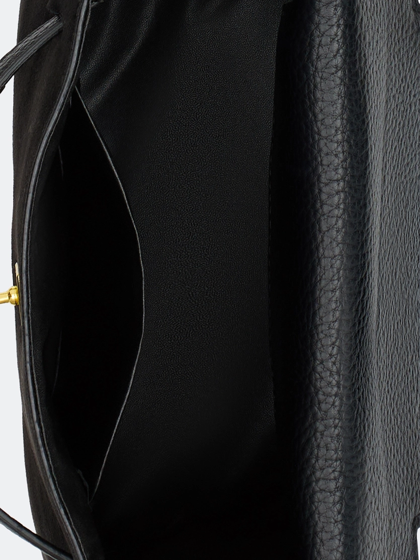 Комбинированная сумка из эко кожи