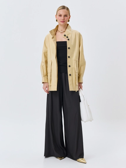 Яркая ветровка из нейлона и хлопка