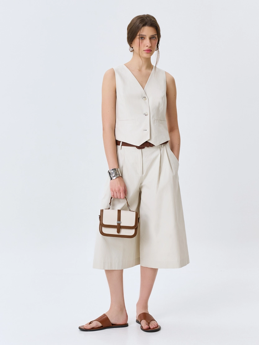 Контрастная сумка кроссбоди 