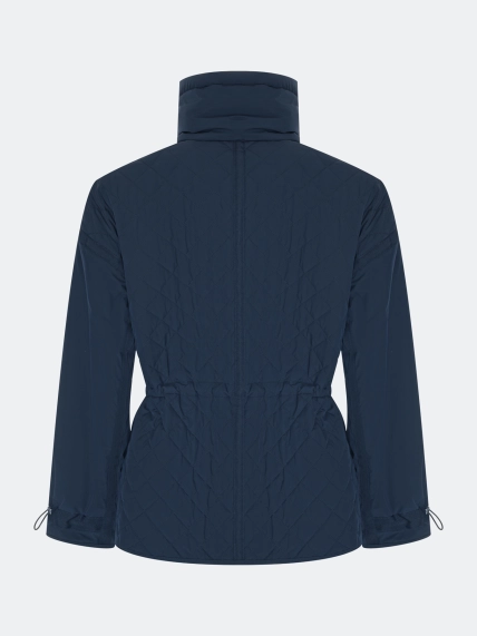 Куртка парка с ромбовидной стежкой