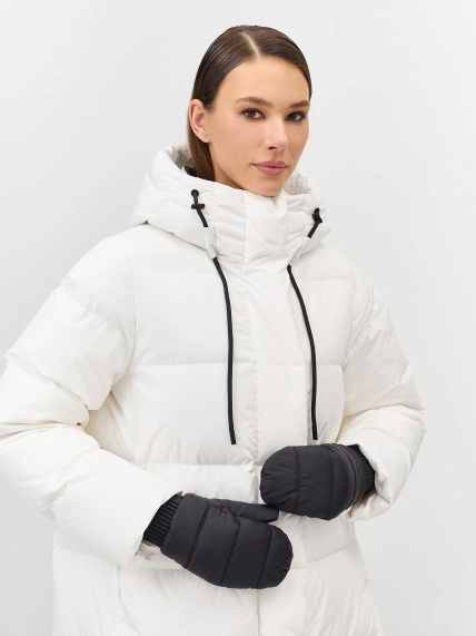 Утепленные варежки в спортивном стиле