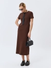 Базовое платье из смесовой вискозы