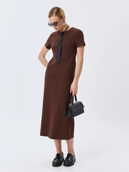 Базовое платье из смесовой вискозы