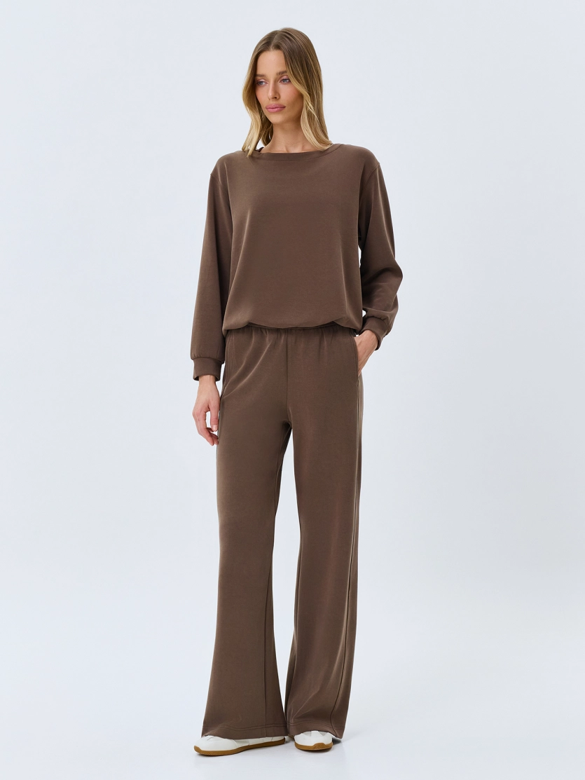 Трикотажные брюки из модала