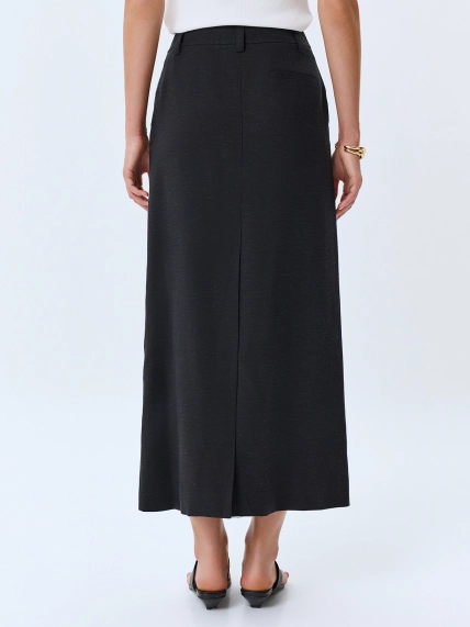 Юбка миди из смесовой вискозы