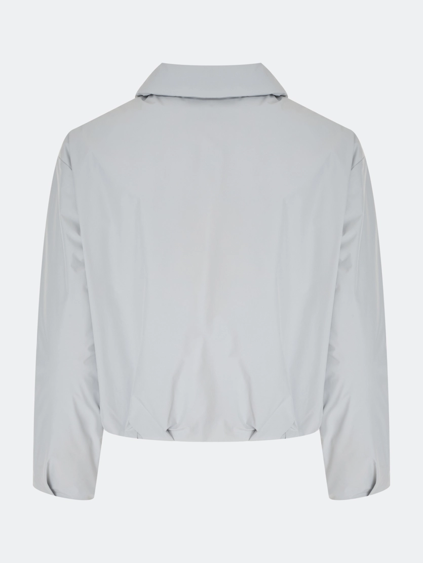 Укороченный утепленный бомбер