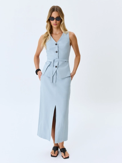 Юбка-карандаш с разрезом