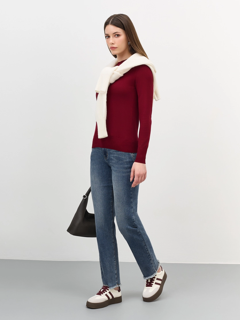 Кеды на контрастной подошве