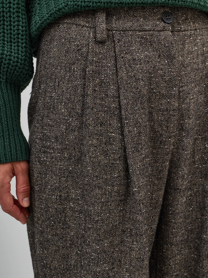 Брюки палаццо из букле