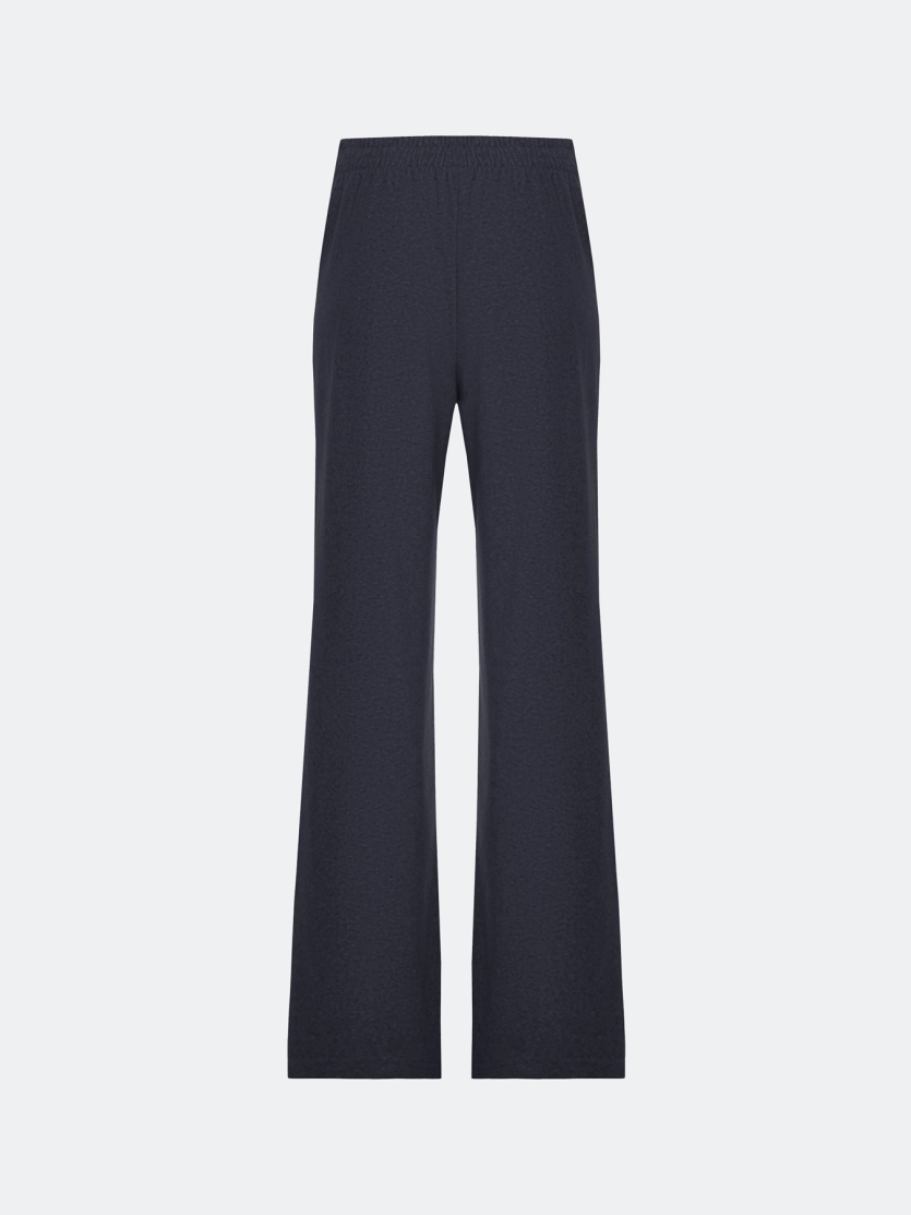 Брюки из фактурного трикотажа