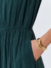 Платье из фактурного тенселя