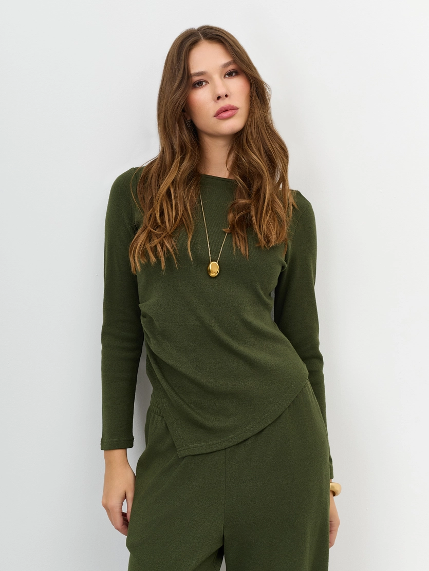 Асимметричный лонгслив