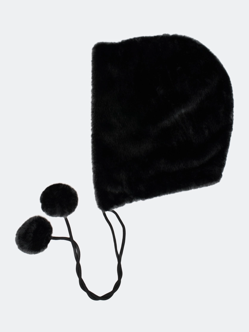 Капор из искусственного меха