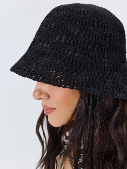 Хлопковая ажурная панама