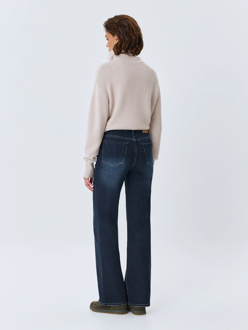 Утепленные джинсы Boot cut