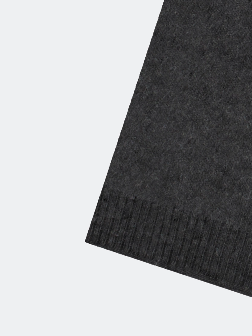 Графитовый шарф из смесовой вискозы