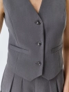 Укороченный жилет из лиоцелла 