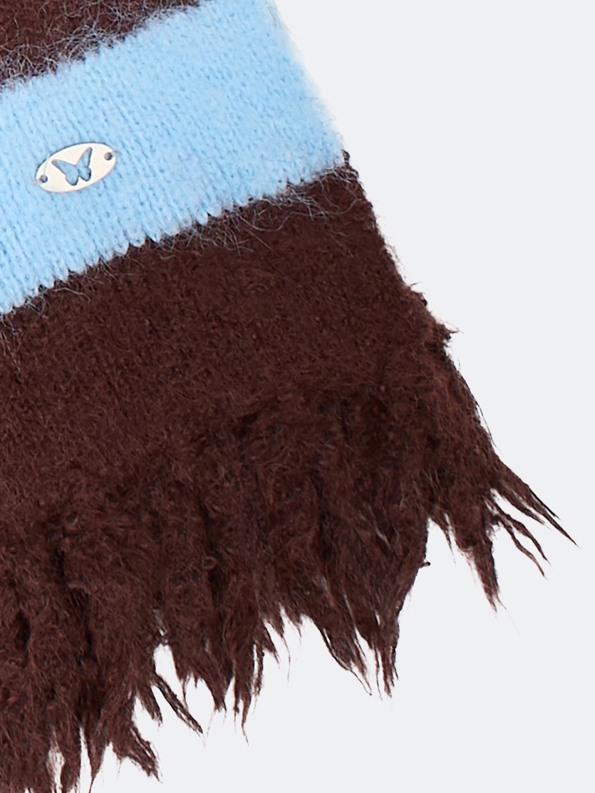 Шарф теплый зимний большой