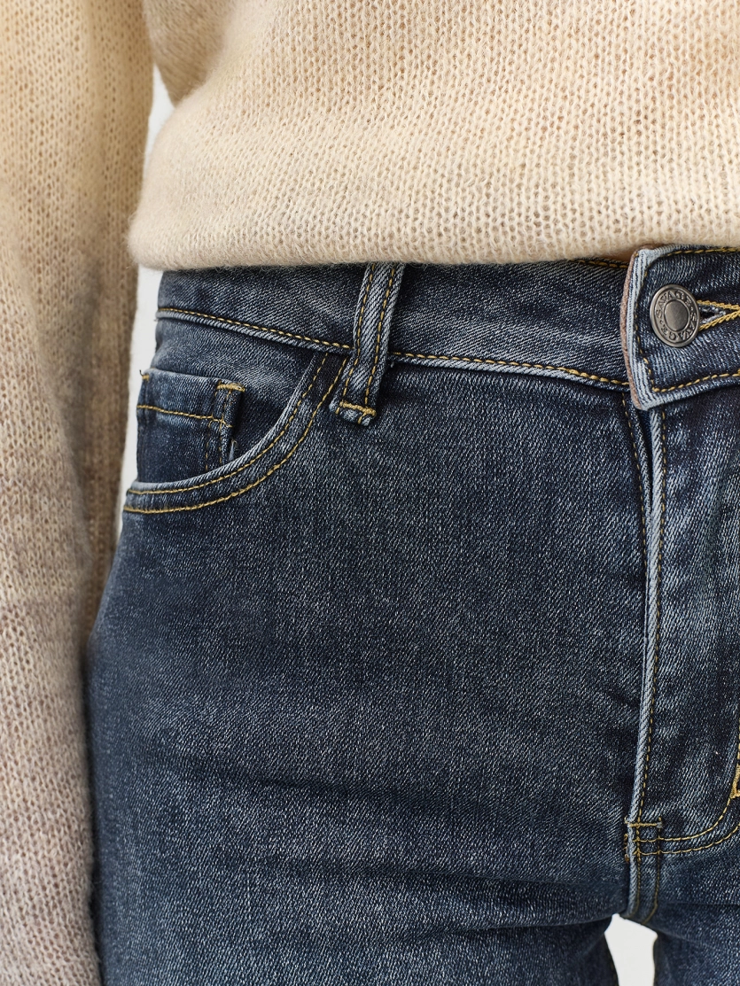 Утепленные джинсы Bootcut