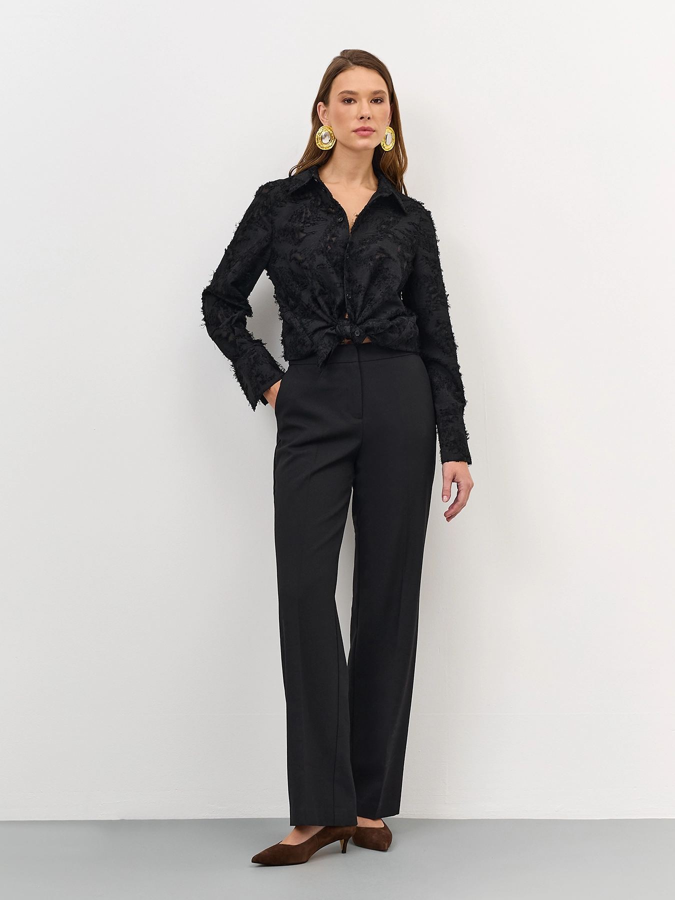 Классические брюки со стрелками SAVAGE