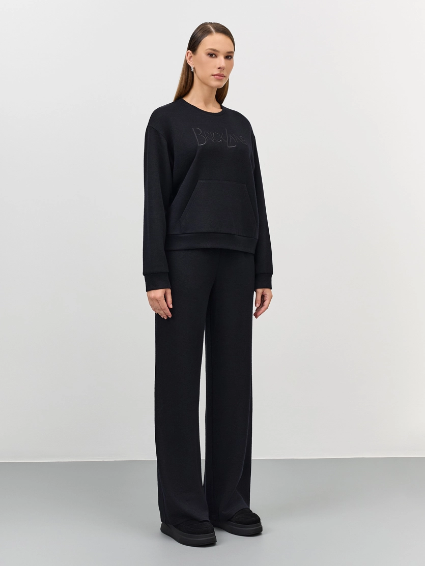 Трикотажные брюки из смесовой вискозы