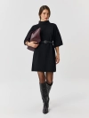 Oversize платье из трикотажа "букле"