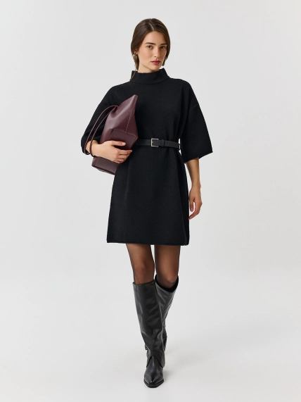 Oversize платье из трикотажа "букле"