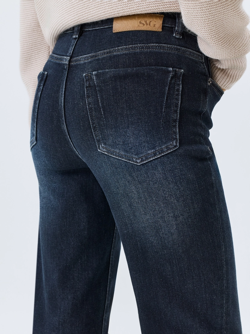 Утепленные джинсы Boot cut