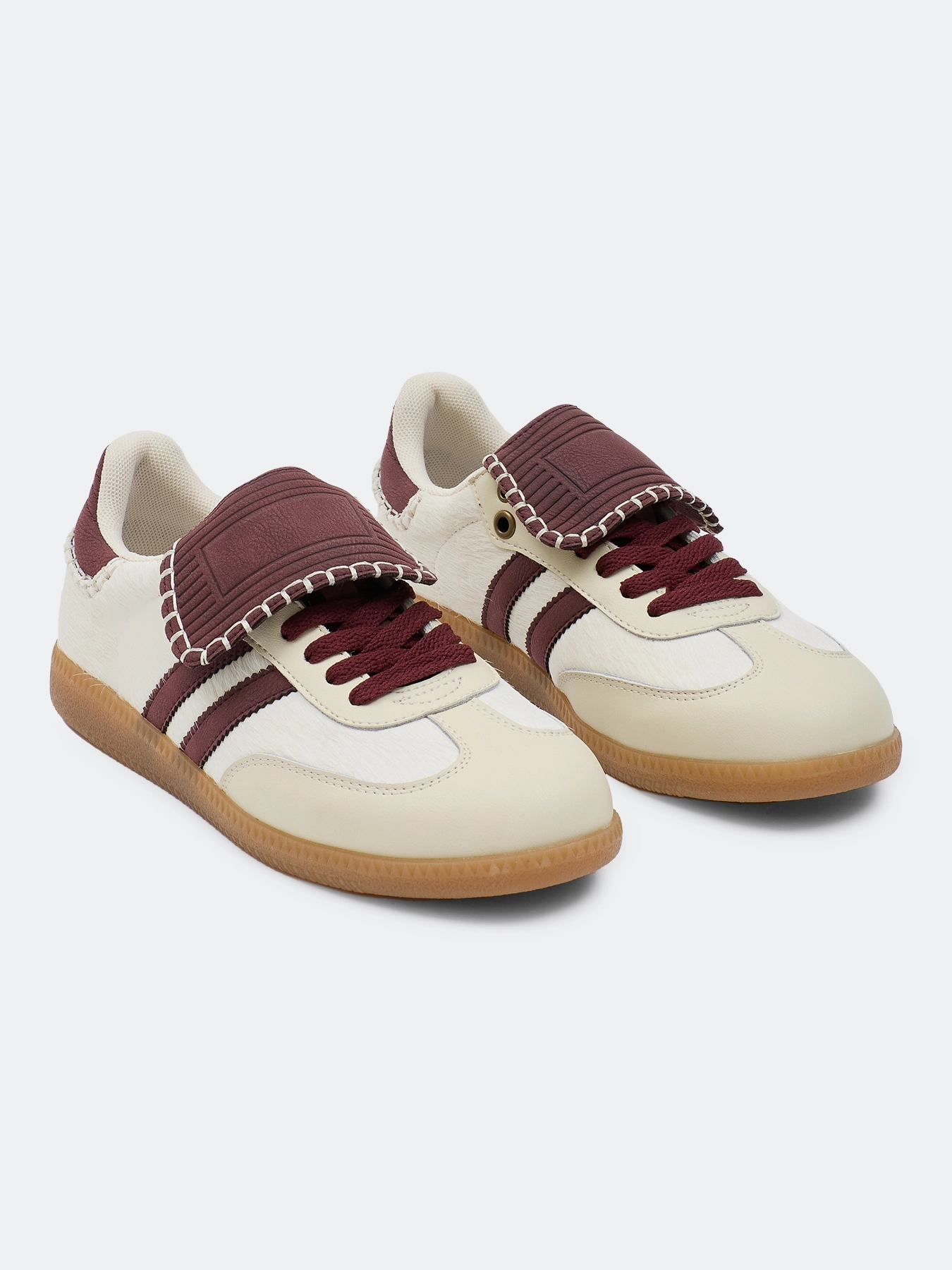 Кеды из комбинированной кожи SAVAGE