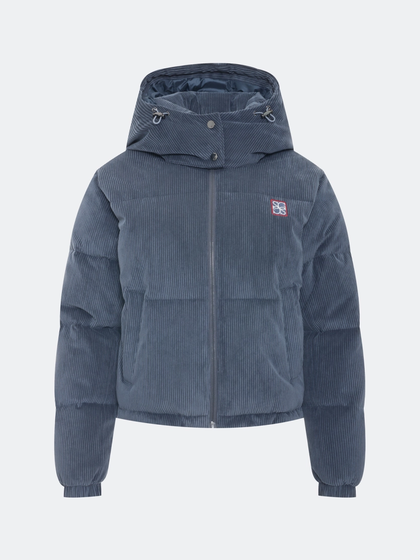 Укороченная вельветовая куртка