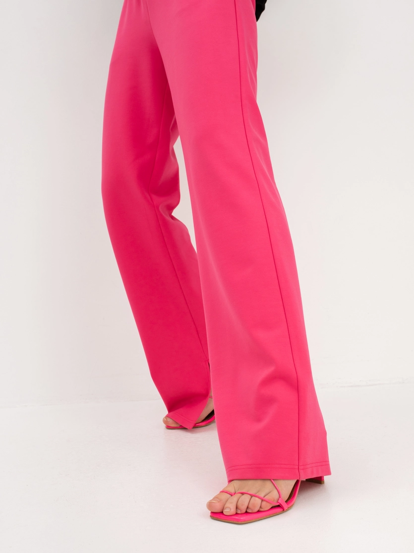 Брюки WIDE LEG из трикотажа