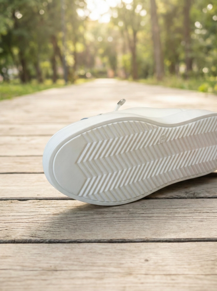 Базовые кеды из натуральной кожи