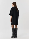 Oversize платье из трикотажа "букле"